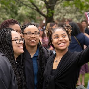 An image from Colby College’s 202nd Baccalaureate ceremony celebrating the Class of 2023 on Saturday, May 20, 2023.