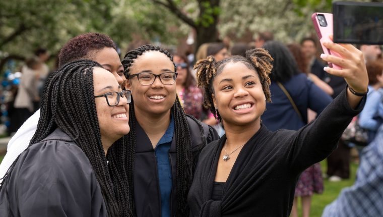 An image from Colby College’s 202nd Baccalaureate ceremony celebrating the Class of 2023 on Saturday, May 20, 2023.