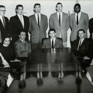 Student Government yearbook photo from 1959