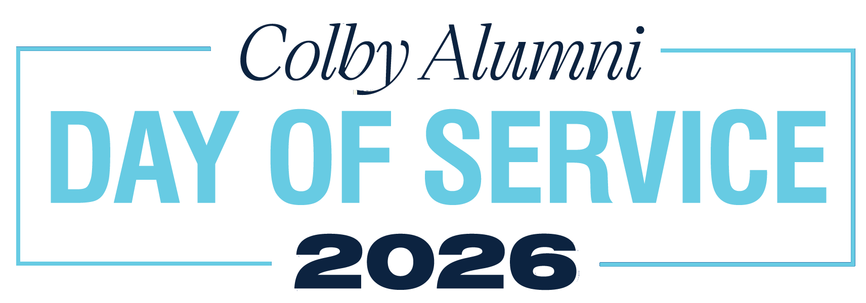 Alumni Day of Service Wordmark 2026