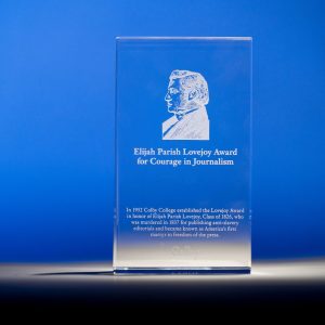 Lovejoy Award statuette