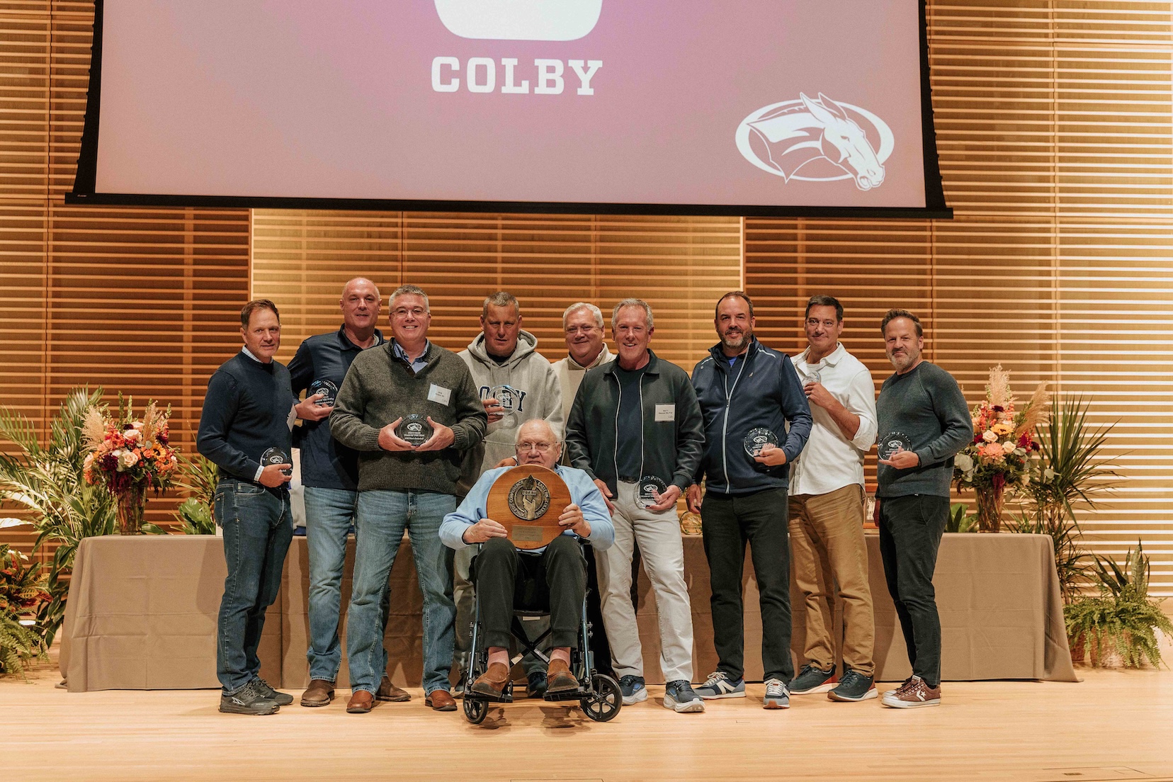 1990 Men's Basketball Team at the 123rd C Club Awards, Homecoming 2026.